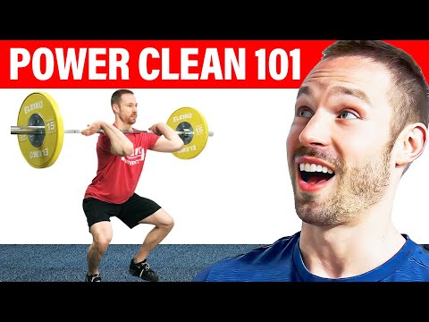 How to Power Clean (Olympic Weightlifting 101)