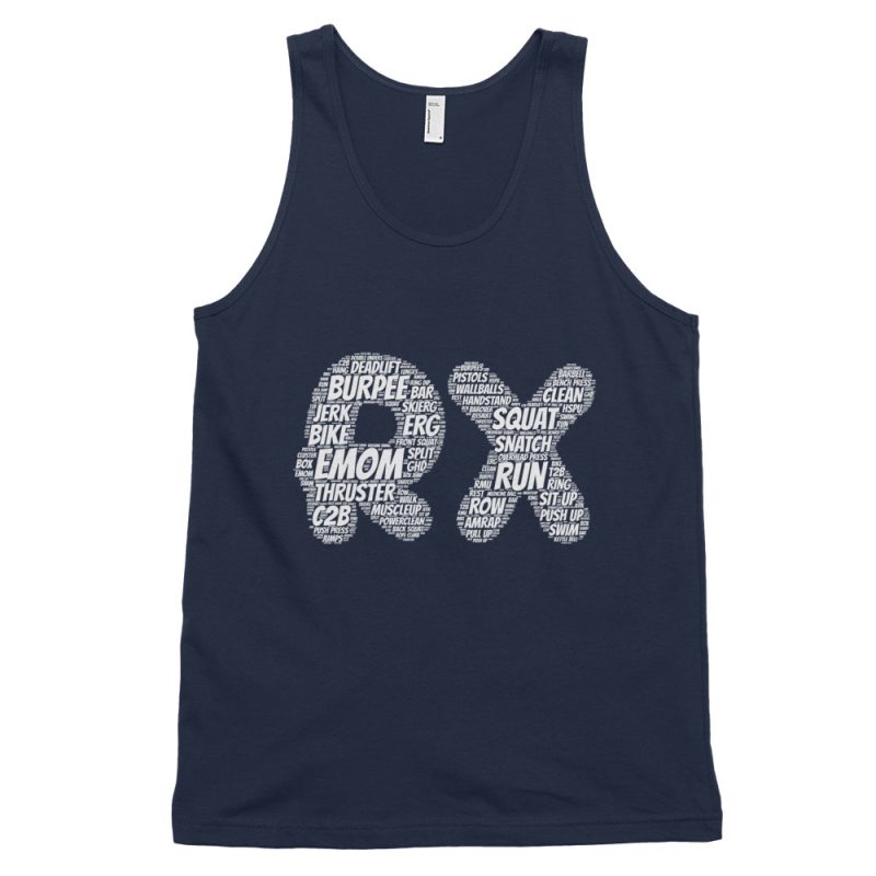 RX Movements original Crossfit tank top singlet cut off workout apparel